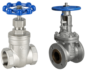 types of water valves